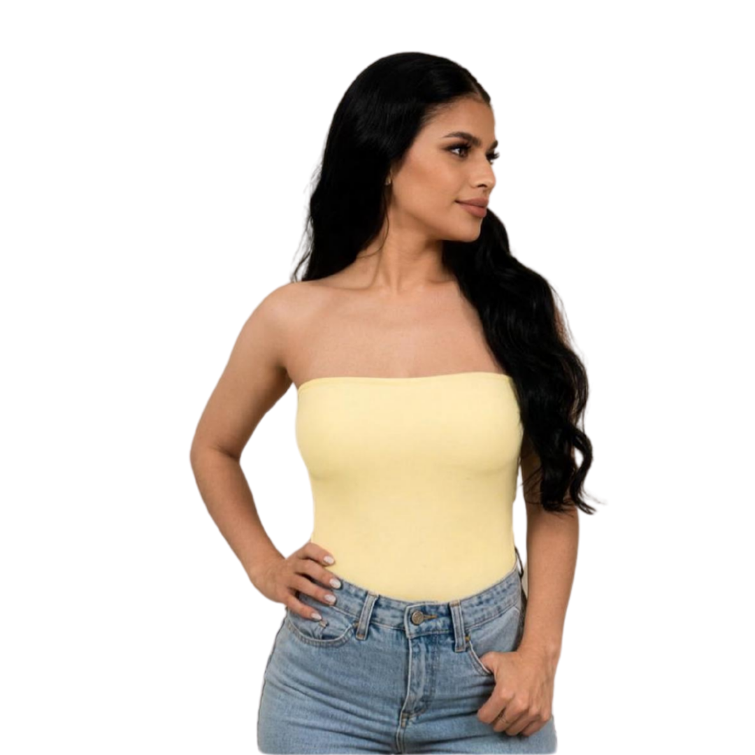 Basic sleeveless round neck body