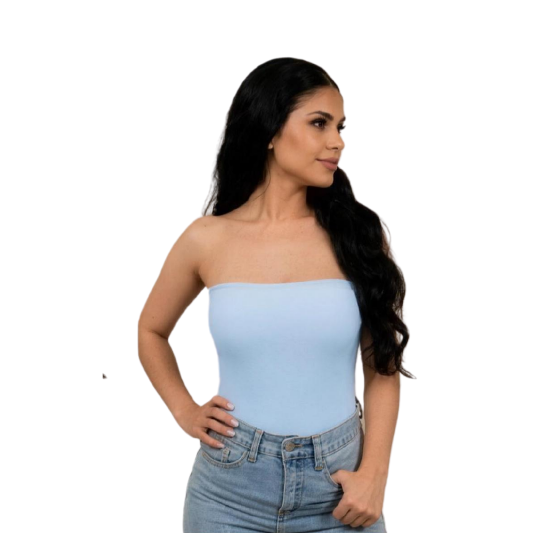 Basic sleeveless round neck body