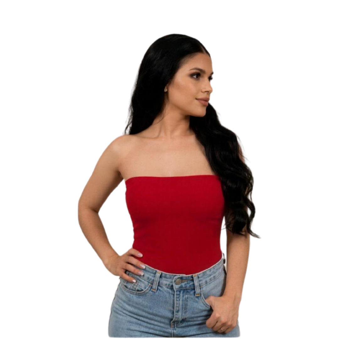 Basic sleeveless round neck body
