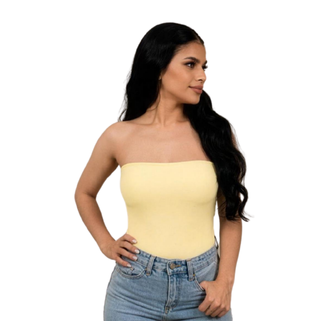Basic strapless bodysuit