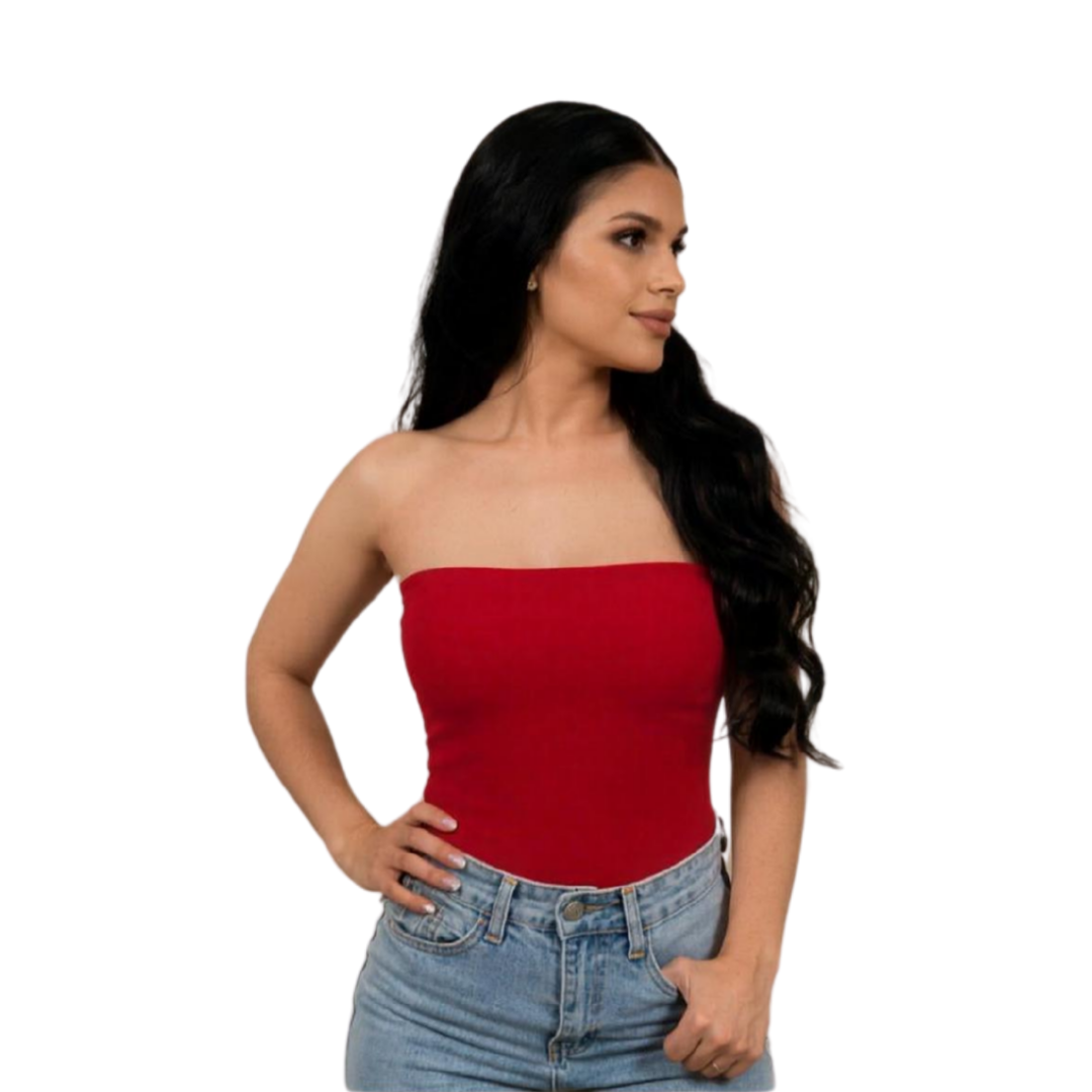 Basic strapless bodysuit