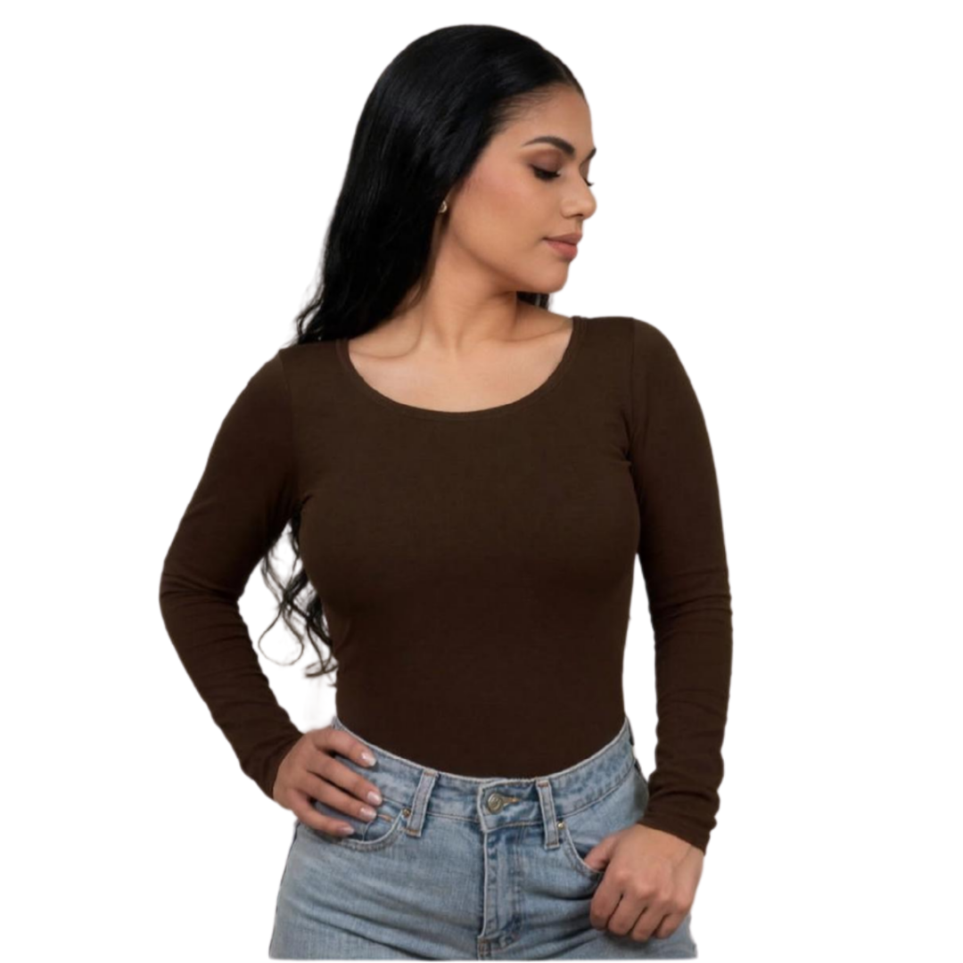 Body manga larga espalda descubierta