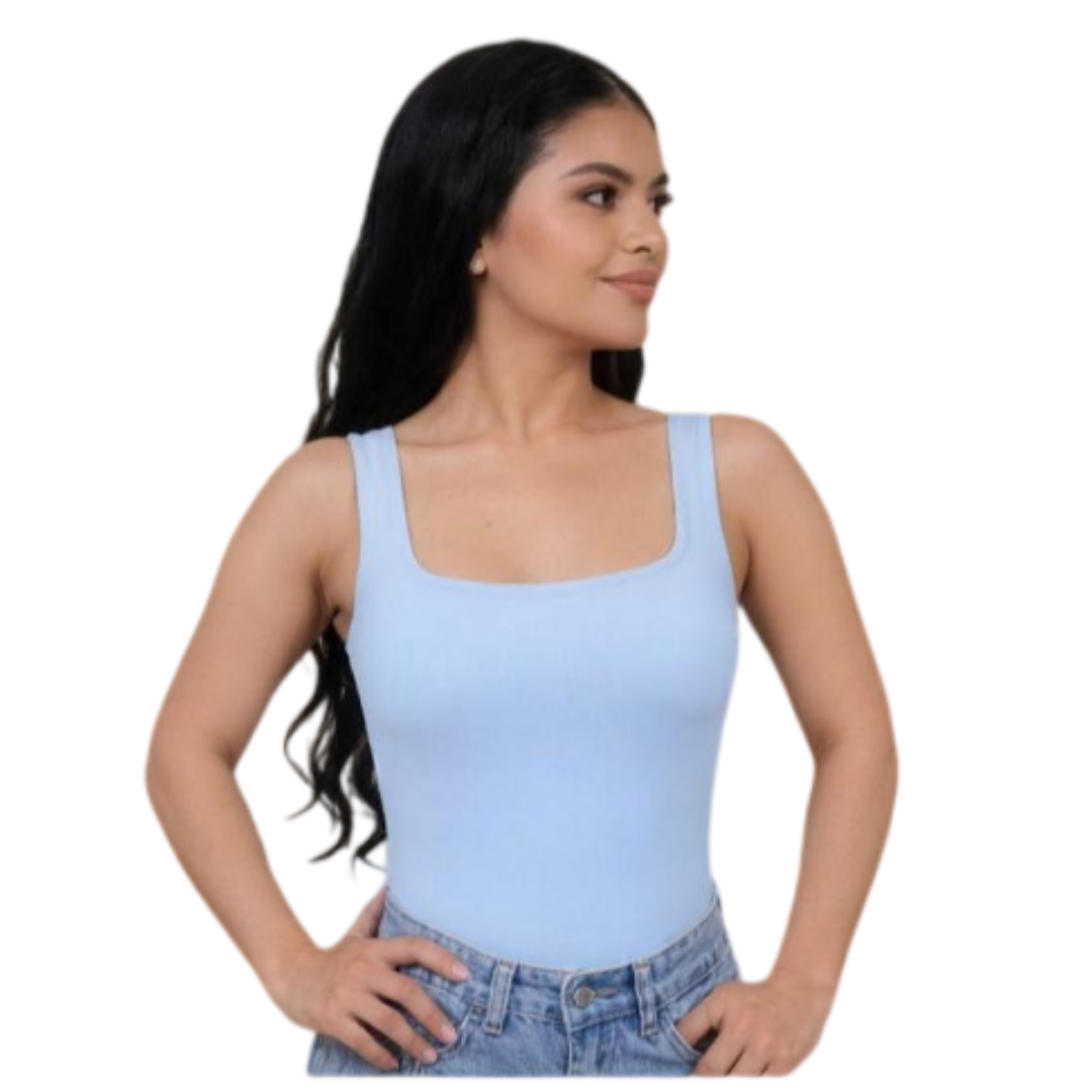 Basic strap bodysuit