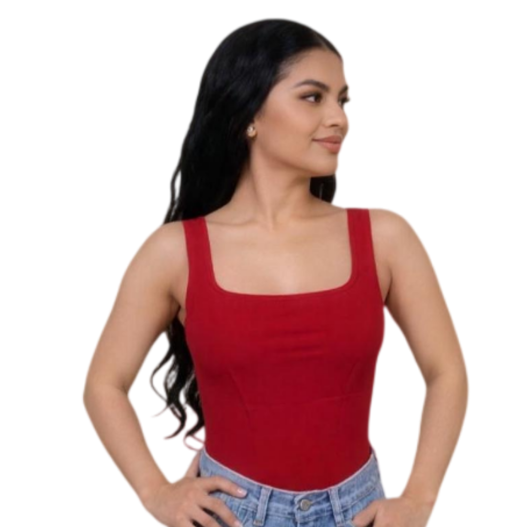 Basic strap bodysuit